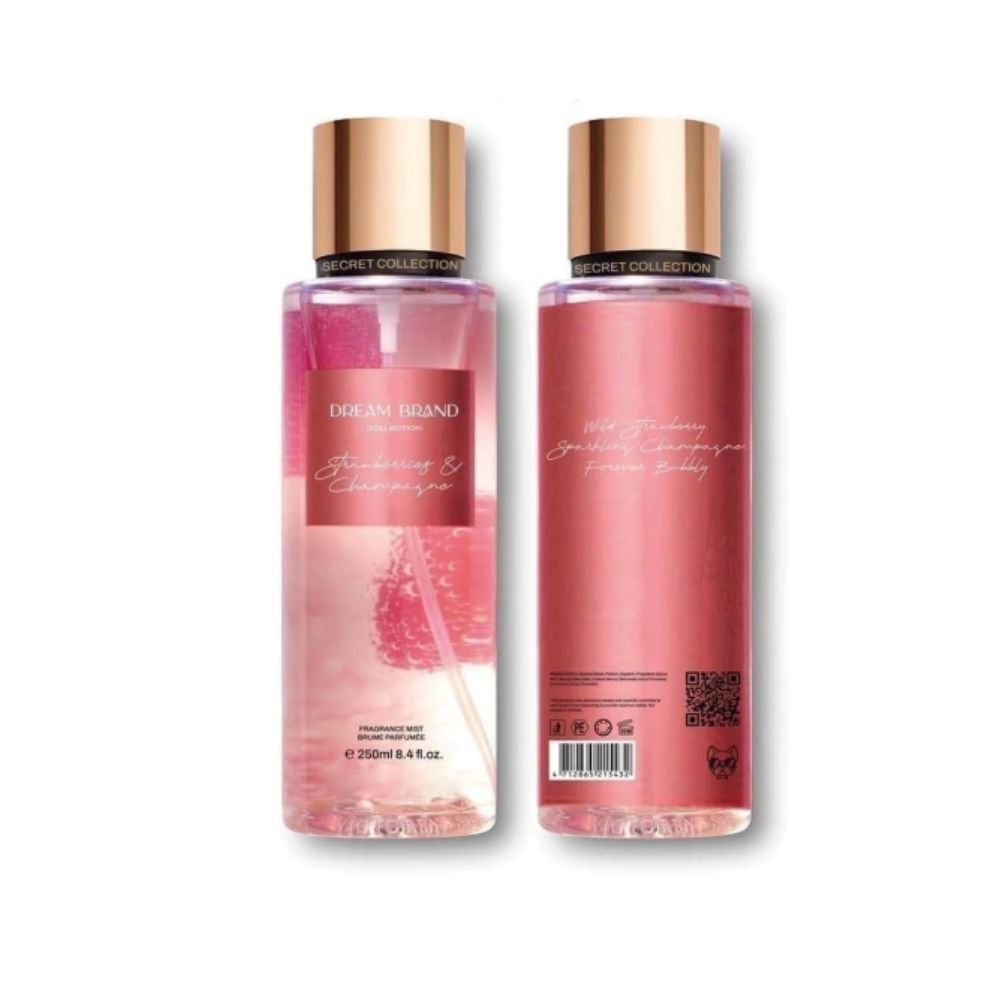 Body Splash Dream Brand Strawberries & Champagne